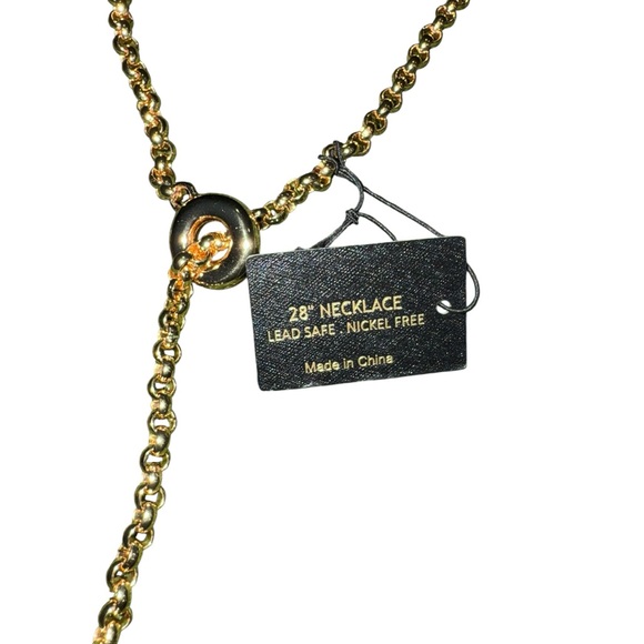 House of Harlow 1960 Gold Necklace NWT - Picture 4 of 4